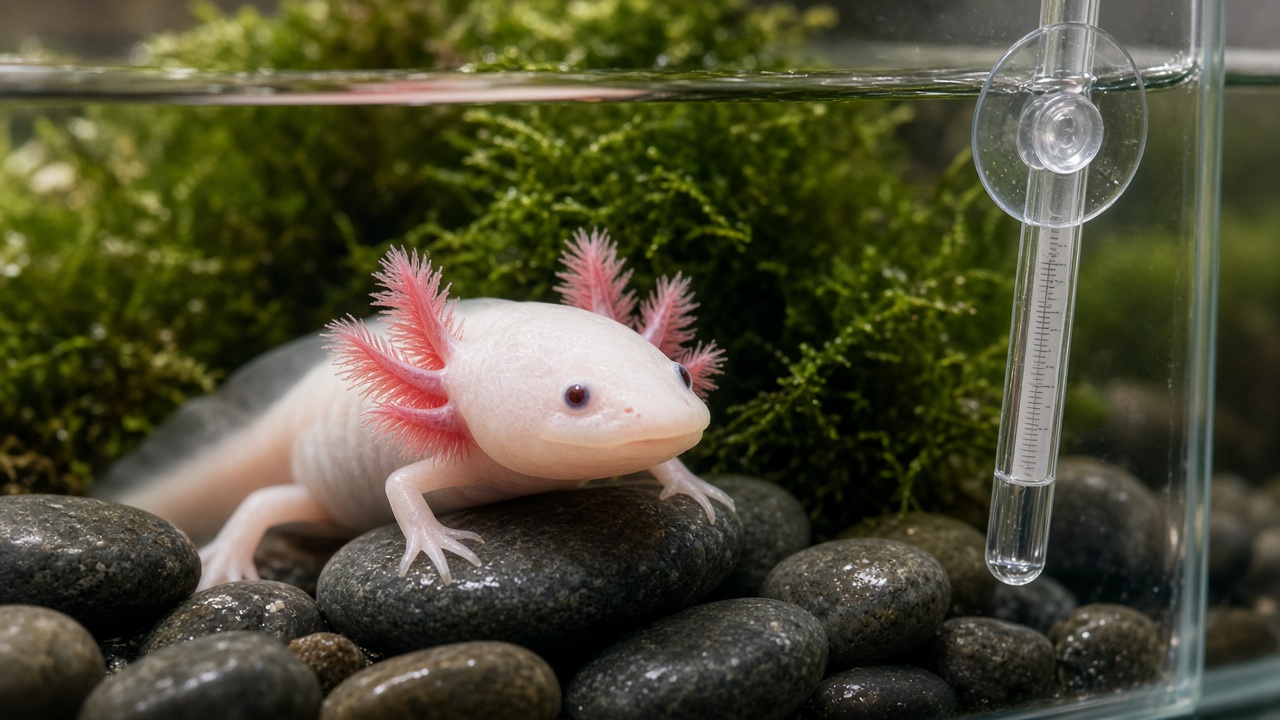 Albino Axolotl Care: Morph Types, Eyes, Lighting, Tank
