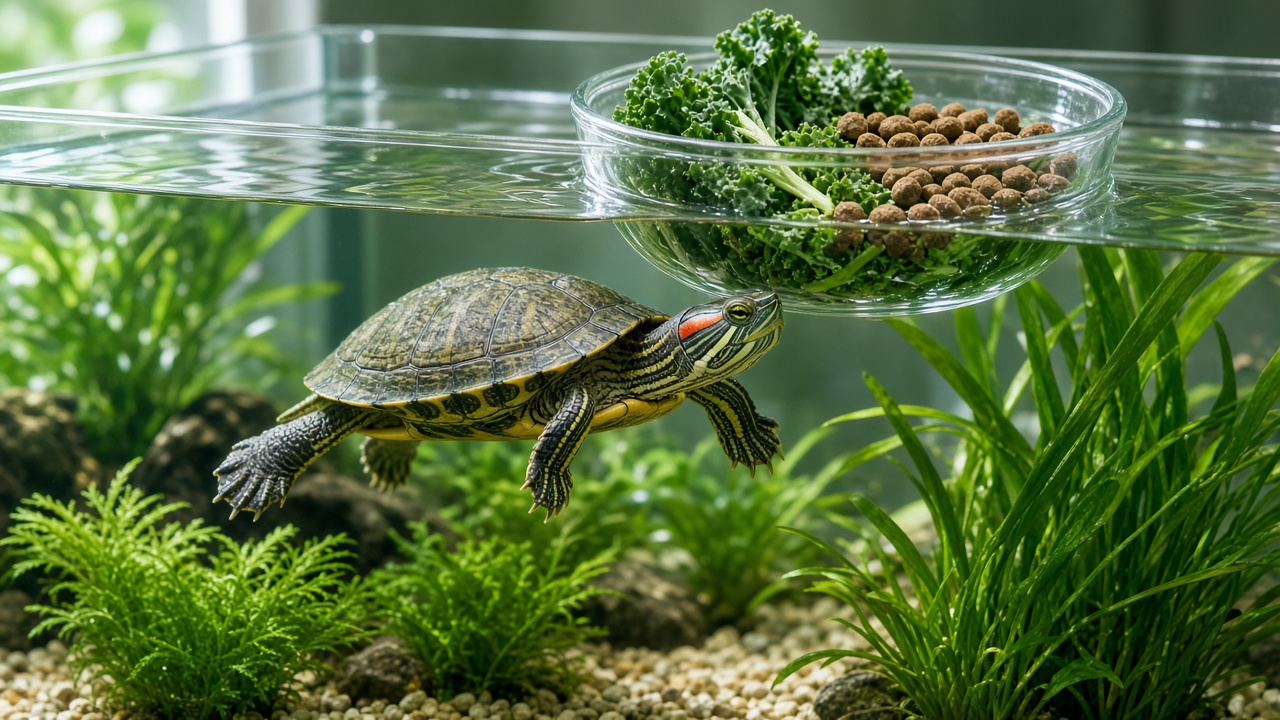 What Do Pond Turtles Eat? Diet in the Wild and at Home