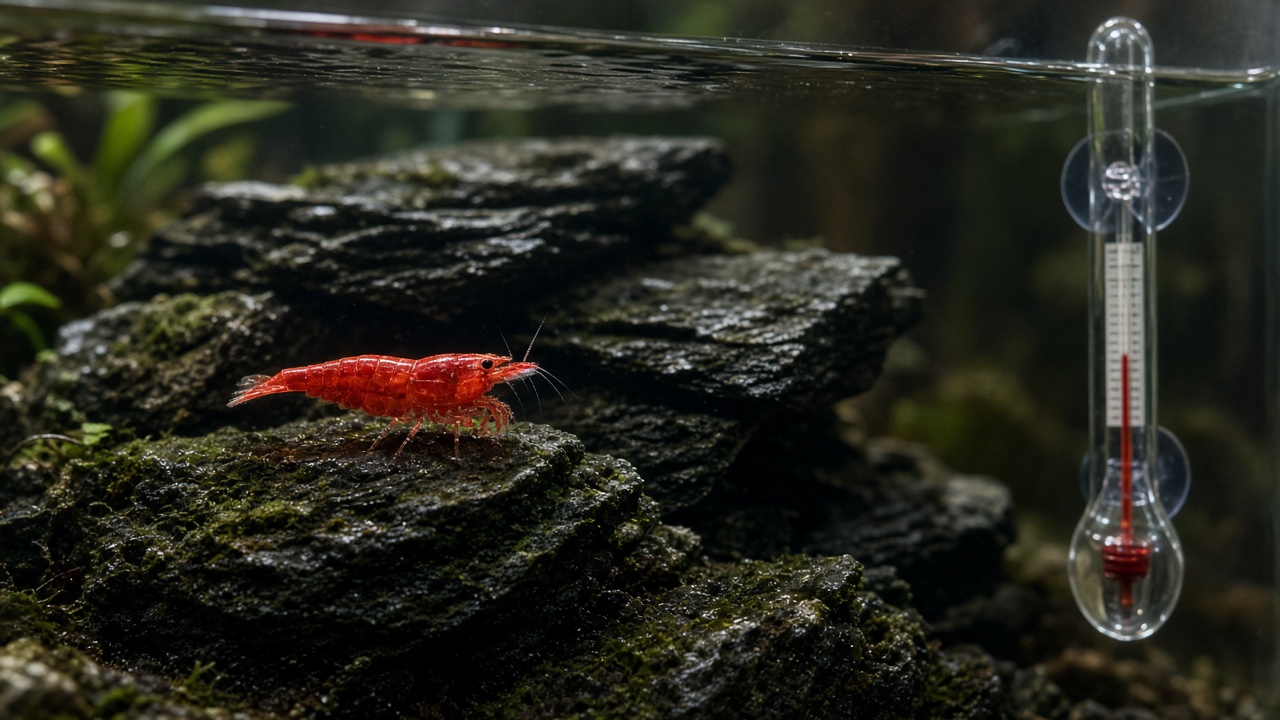 Cherry Shrimp Temperature: Ideal Range, Breeding, Heaters