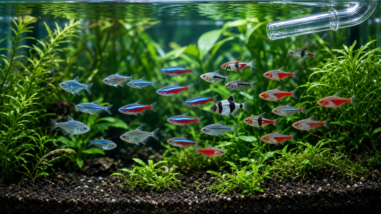 Types of Tetras: 20 Species Compared by Size and Care