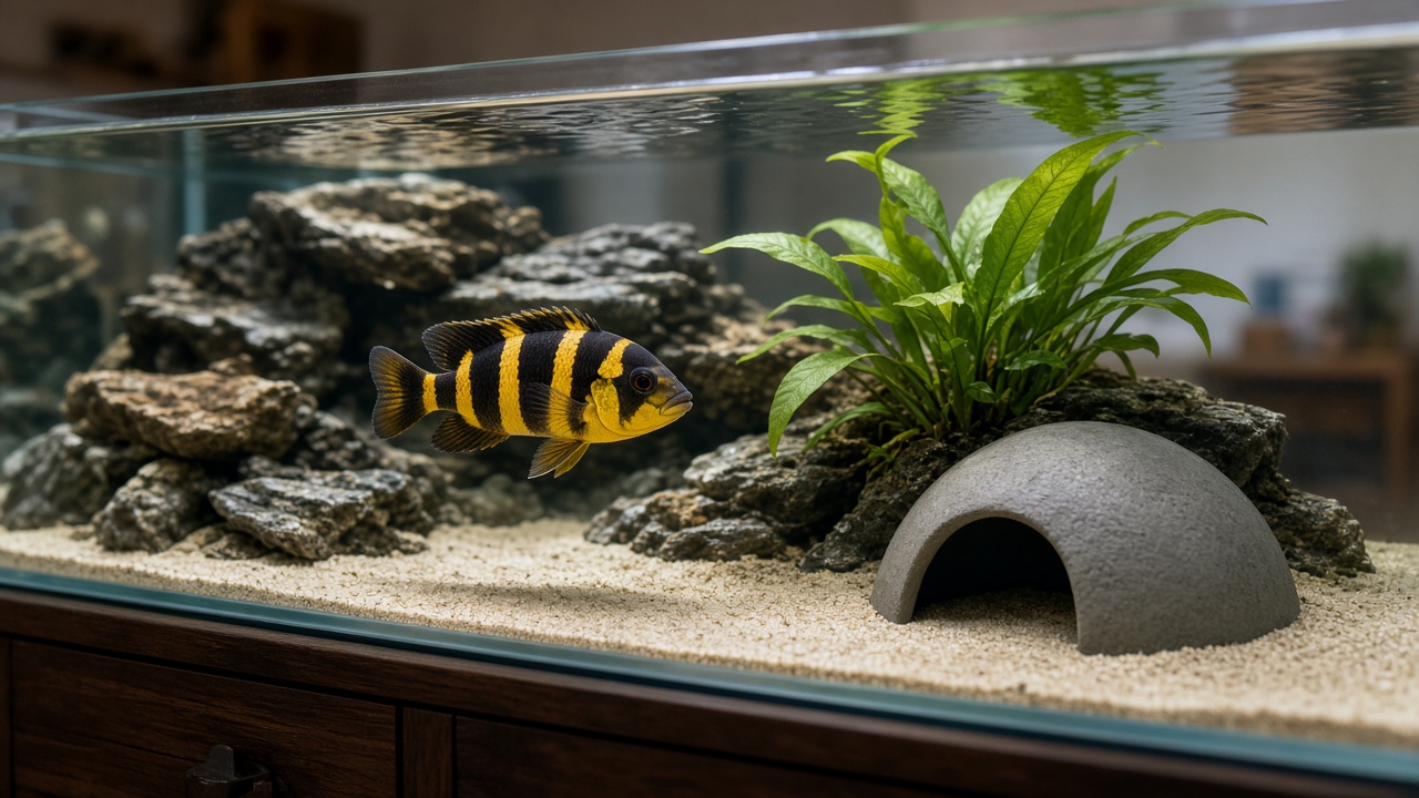 Bumblebee Cichlid Care: Tank Size, Aggression, Tank Mates