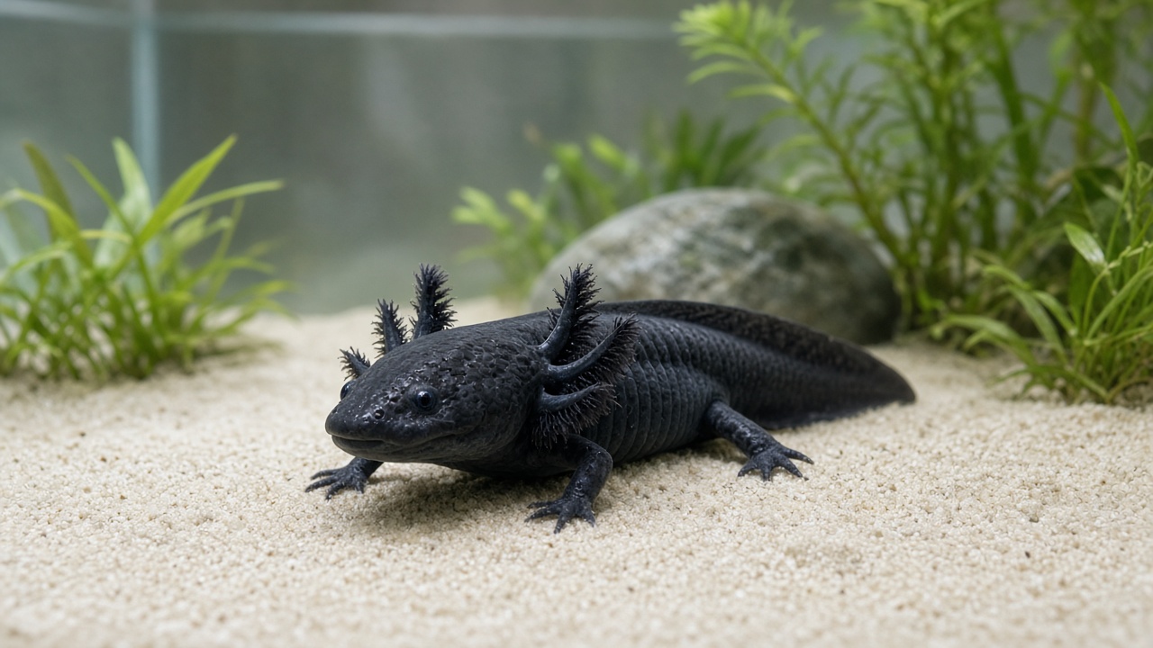 Black Axolotl Care: Melanoid Morph, Genetics, Price