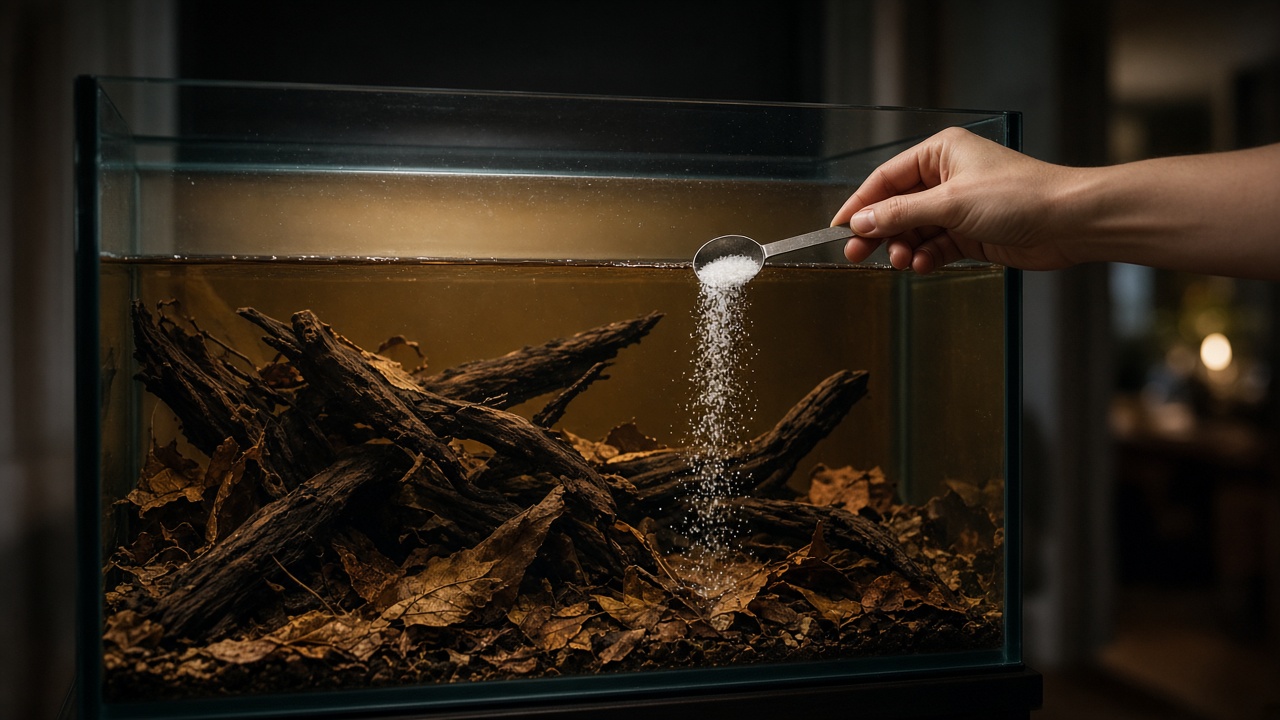 Aquarium Salt: What It Does, When to Use It, How Much