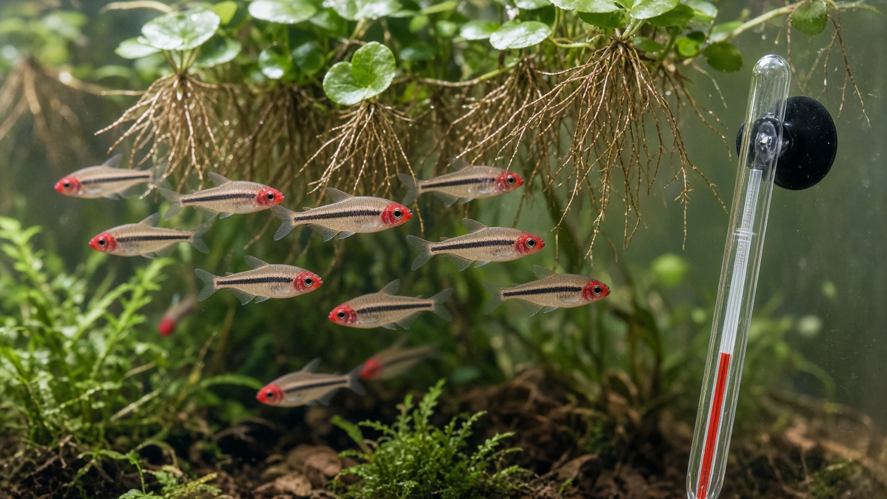 Rummynose Tetra Care: Schooling, Water, Diet, Tank Mates