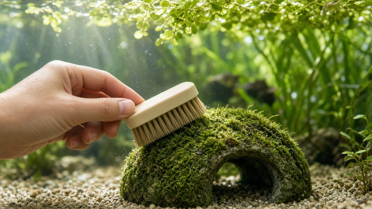 How to Clean Aquarium Decorations Safely