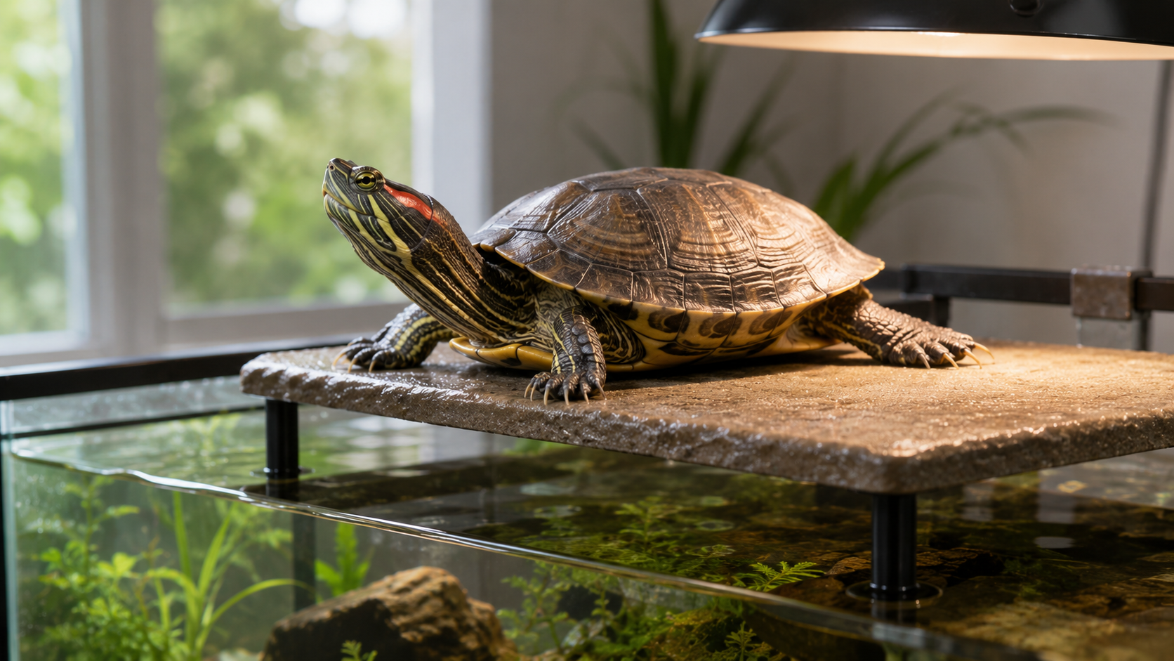 Turtle Tank Setup: Water Volume, a Dry Basking Dock, and UVB (2026)