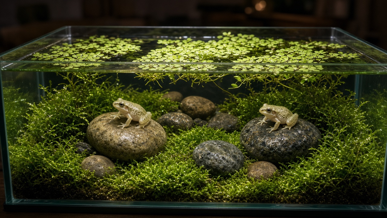 African Dwarf Frog Tank Size: Gallons per Frog and Setup
