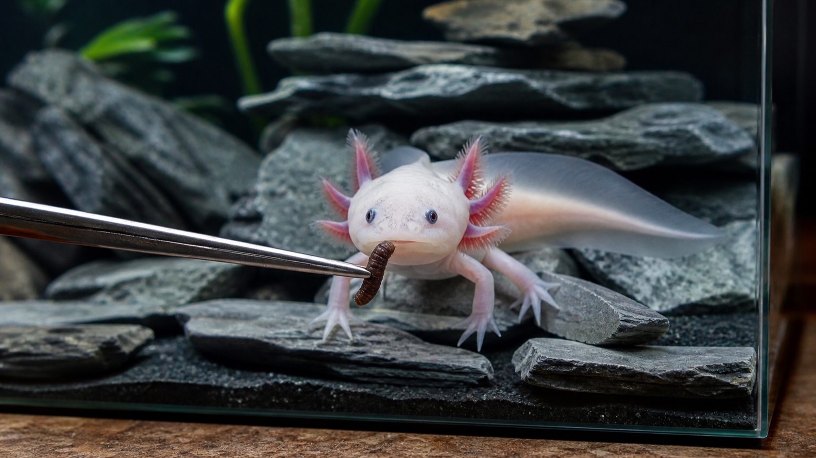 Earthworms for Axolotls: Which Worms, How Much, How Often