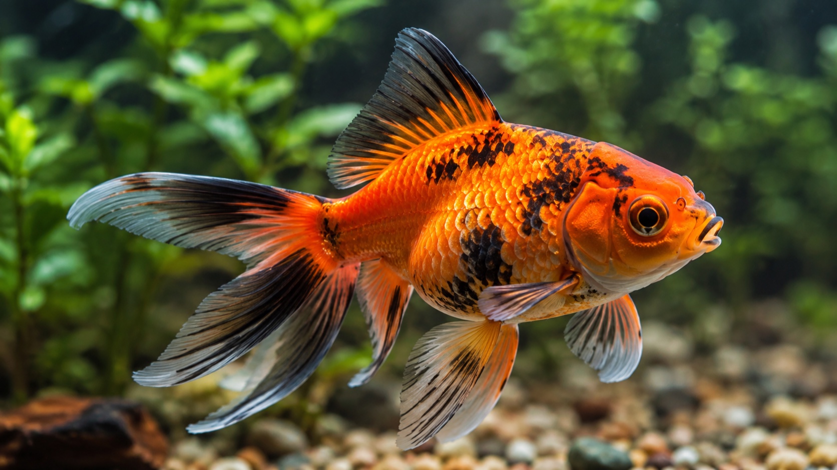Why Your Goldfish Is Turning Black