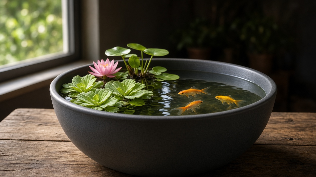 How to Make a Container Pond: Plants, Fish, and Setup