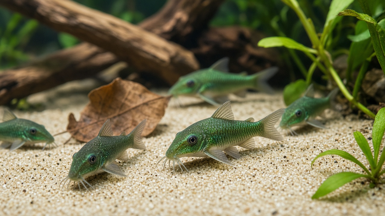 Emerald Cory Catfish Care: Size, School, Water, Diet